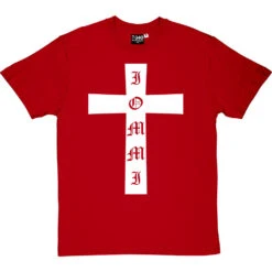 Iommi Cross T-Shirt -Tshirt Store iommi cross tshirt 2 redtshirt