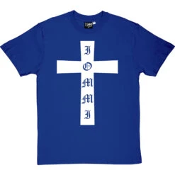 Iommi Cross T-Shirt -Tshirt Store iommi cross tshirt 2 royalbluetshirt