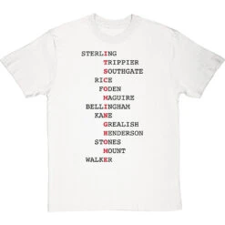 It's Coming Home (Players) T-Shirt -Tshirt Store its coming home players tshirt 1 whitetshirt