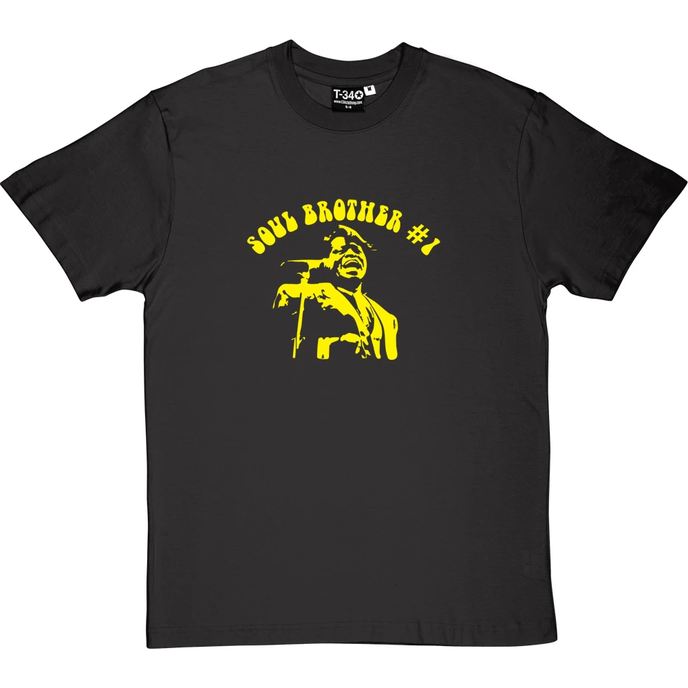 James Brown: Soul Brother Number One T-Shirt 5 James Brown: Soul Brother Number One T-Shirt - Image 5