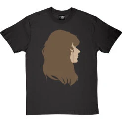 Janis Joplin Portrait T-Shirt -Tshirt Store janis joplin profile tshirt charcoaltshirt