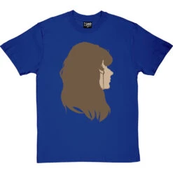 Janis Joplin Portrait T-Shirt -Tshirt Store janis joplin profile tshirt royalbluetshirt