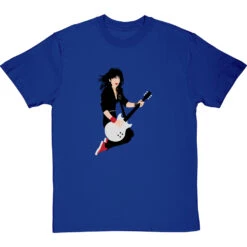 Joan Jett T-Shirt 19 Joan Jett T-Shirt -Tshirt Store joan jett large print tshirt royalbluetshirt