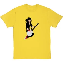 Joan Jett T-Shirt 21 Joan Jett T-Shirt -Tshirt Store joan jett large print tshirt yellowtshirt