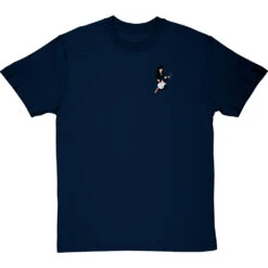 Joan Jett (Pocket Print) T-Shirt -Tshirt Store joan jett pocket print tshirt navybluetshirt