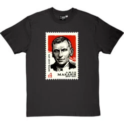 John Maclean Soviet Stamp T-Shirt -Tshirt Store john maclean stamp tshirt charcoaltshirt