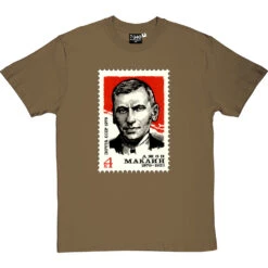 John Maclean Soviet Stamp T-Shirt -Tshirt Store john maclean stamp tshirt olivetshirt