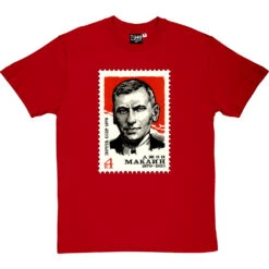 John Maclean Soviet Stamp T-Shirt -Tshirt Store john maclean stamp tshirt redtshirt