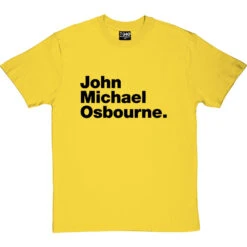John Michael Osbourne T-Shirt -Tshirt Store john michael osbourne tshirt 1 yellowtshirt