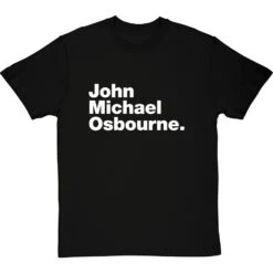 John Michael Osbourne T-Shirt -Tshirt Store john michael osbourne tshirt 2 blacktshirt
