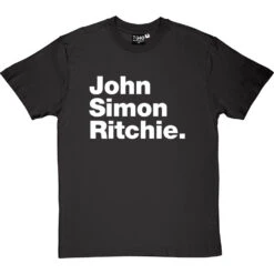 John Simon Ritchie T-Shirt 20 John Simon Ritchie T-Shirt -Tshirt Store john simon ritchie tshirt 2 charcoaltshirt