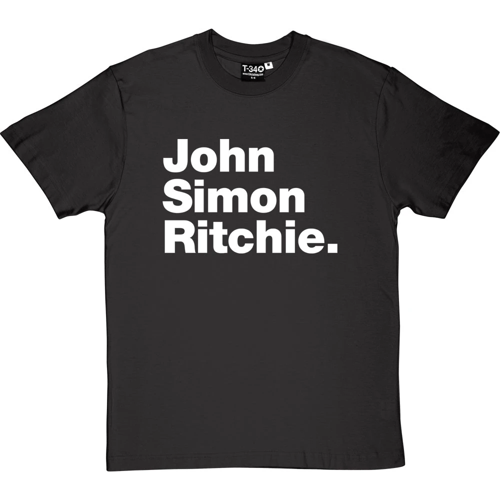 John Simon Ritchie T-Shirt 6 John Simon Ritchie T-Shirt - Image 6