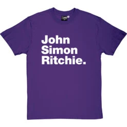 John Simon Ritchie T-Shirt 19 John Simon Ritchie T-Shirt -Tshirt Store john simon ritchie tshirt 2 purpletshirt