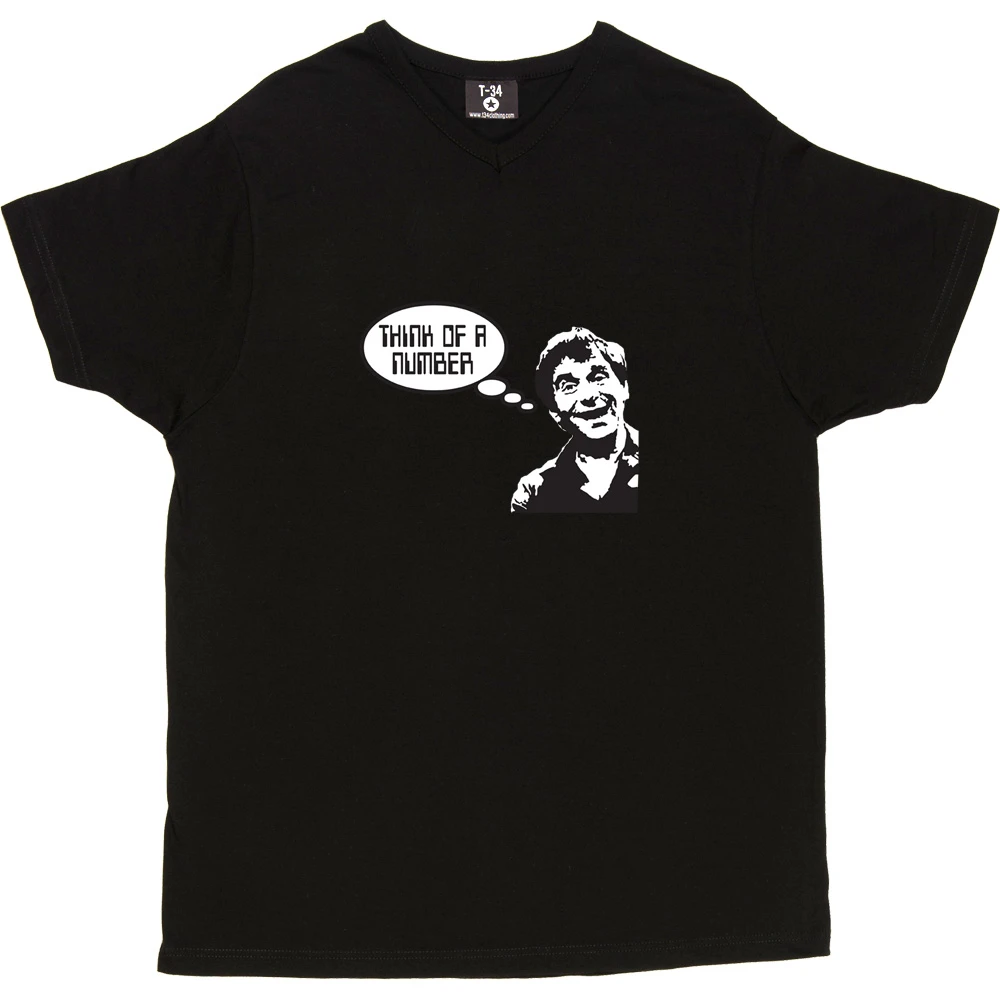 Johnny Ball "Think Of A Number" T-Shirt 9 Johnny Ball "Think Of A Number" T-Shirt - Image 9