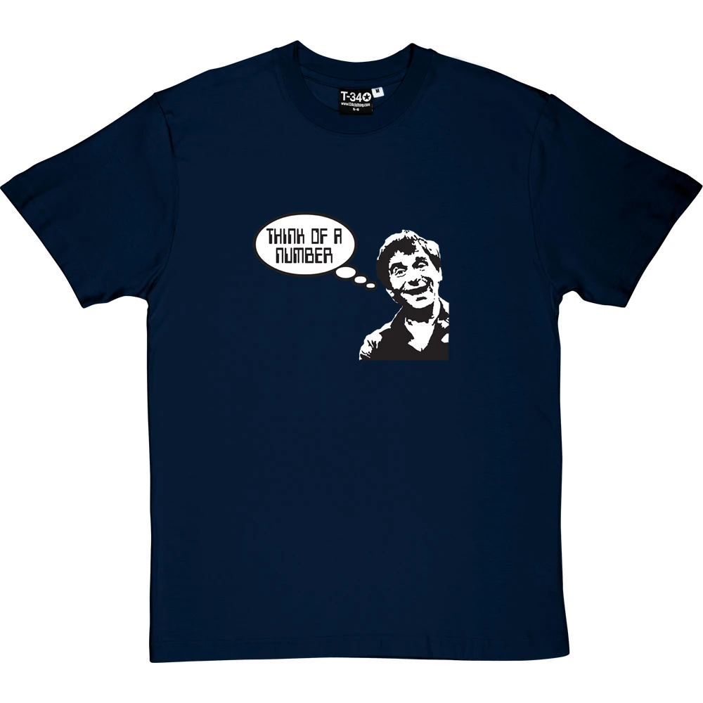 Johnny Ball "Think Of A Number" T-Shirt 5 Johnny Ball "Think Of A Number" T-Shirt - Image 5