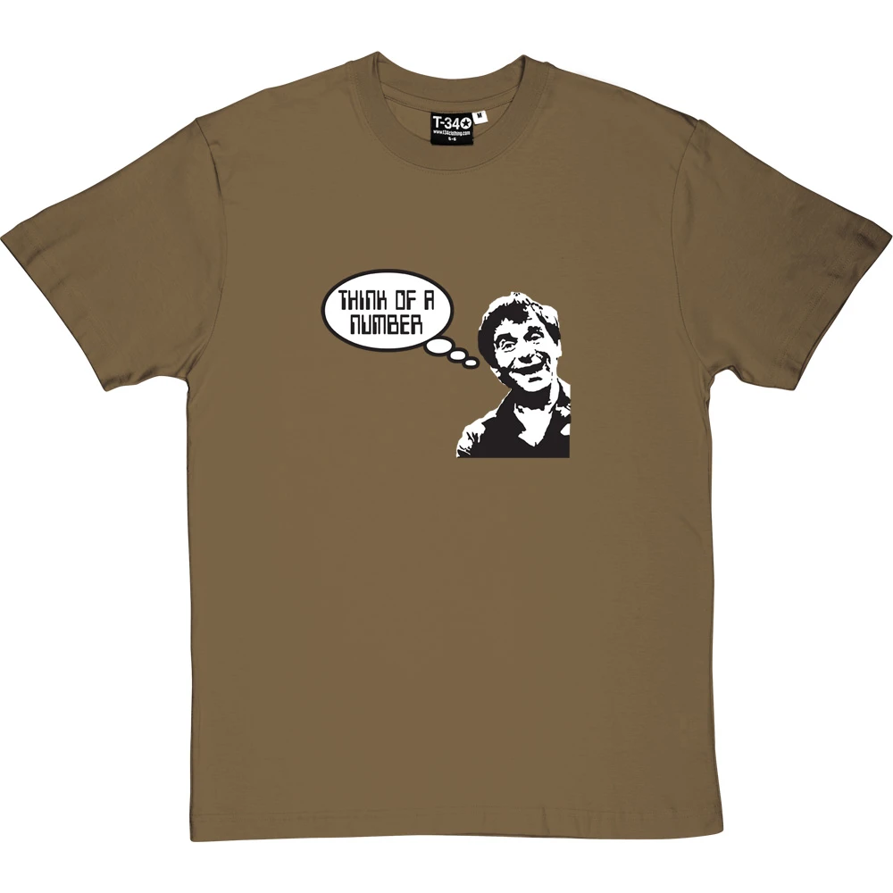 Johnny Ball "Think Of A Number" T-Shirt 4 Johnny Ball "Think Of A Number" T-Shirt - Image 4