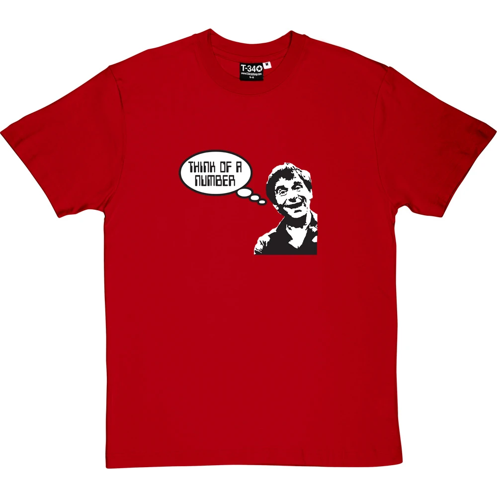 Johnny Ball "Think Of A Number" T-Shirt 3 Johnny Ball "Think Of A Number" T-Shirt - Image 3