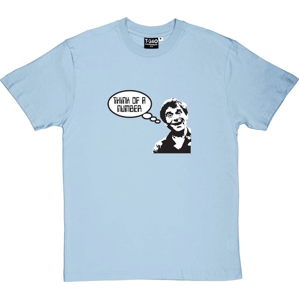 Johnny Ball "Think Of A Number" T-Shirt 1 Johnny Ball "Think Of A Number" T-Shirt