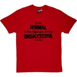 Carl Jung "Normal" Quote T-Shirt -Tshirt Store jung normal tshirt 1 redtshirt