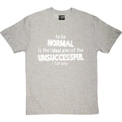Carl Jung "Normal" Quote T-Shirt -Tshirt Store jung normal tshirt 2 lightoxfordtshirt