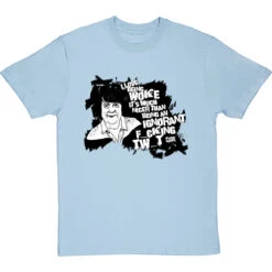 Kathy Burke "Woke" Quote (Censored) T-Shirt -Tshirt Store kathy burke woke quote clean tshirt 1 skybluetshirt