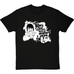 Kathy Burke "Woke" Quote (Censored) T-Shirt -Tshirt Store kathy burke woke quote clean tshirt 2 blacktshirt