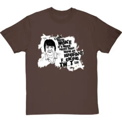 Kathy Burke "Woke" Quote (Censored) T-Shirt -Tshirt Store kathy burke woke quote clean tshirt 2 hazelnuttshirt