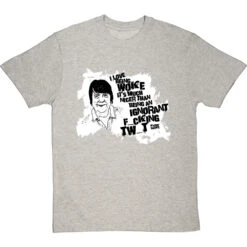 Kathy Burke "Woke" Quote (Censored) T-Shirt -Tshirt Store kathy burke woke quote clean tshirt 2 lightoxfordtshirt