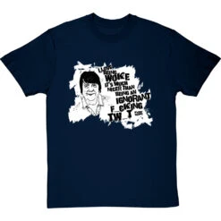 Kathy Burke "Woke" Quote (Censored) T-Shirt -Tshirt Store kathy burke woke quote clean tshirt 2 navybluetshirt