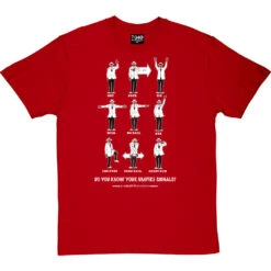 Know Your Umpire Signals T-Shirt -Tshirt Store know your umpire signals tshirt 2 redtshirt