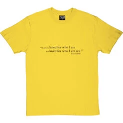 Kurt Cobain "Hated" Quote T-Shirt -Tshirt Store kurt cobain hated quote tshirt 1 yellowtshirt