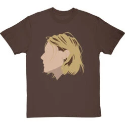 Kurt Cobain Portrait T-Shirt -Tshirt Store kurt cobain profile tshirt hazelnuttshirt
