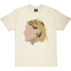 Kurt Cobain Portrait T-Shirt -Tshirt Store kurt cobain profile tshirt naturaltshirt