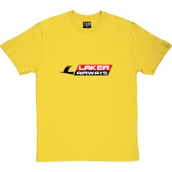 Laker Airways T-Shirt -Tshirt Store laker airways tshirt yellowtshirt