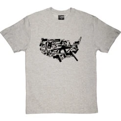 Land Of The Free Weapons T-Shirt -Tshirt Store land of the free weapons tshirt 1 lightoxfordtshirt