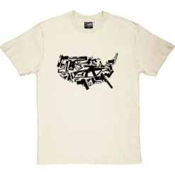 Land Of The Free Weapons T-Shirt -Tshirt Store land of the free weapons tshirt 1 naturaltshirt
