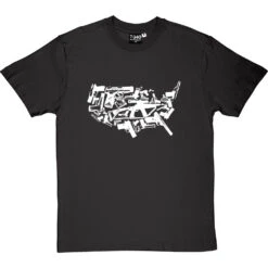 Land Of The Free Weapons T-Shirt -Tshirt Store land of the free weapons tshirt 2 charcoaltshirt