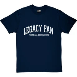 Legacy Fan T-Shirt -Tshirt Store legacy fan tshirt 2 navybluetshirt