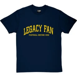 Legacy Fan T-Shirt -Tshirt Store legacy fan tshirt 6 navybluetshirt