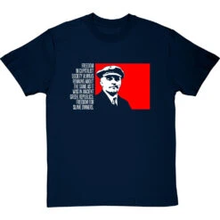 Vladimir Lenin "Freedom" Quote T-Shirt 11 Vladimir Lenin "Freedom" Quote T-Shirt -Tshirt Store lenin freedom quote tshirt 178 navybluetshirt