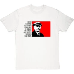 Vladimir Lenin "Freedom" Quote T-Shirt 17 Vladimir Lenin "Freedom" Quote T-Shirt -Tshirt Store lenin freedom quote tshirt 179 whitetshirt