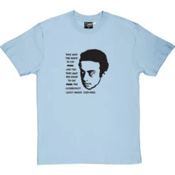 Lenny Bruce "Fuck The Government" T-Shirt -Tshirt Store lennybruce 3 skybluetshirt