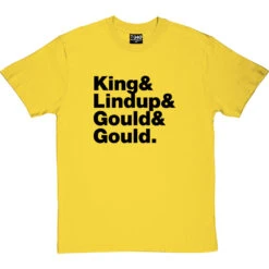 Level 42 Line-Up T-Shirt 24 Level 42 Line-Up T-Shirt -Tshirt Store level 42 tshirt 1 yellowtshirt