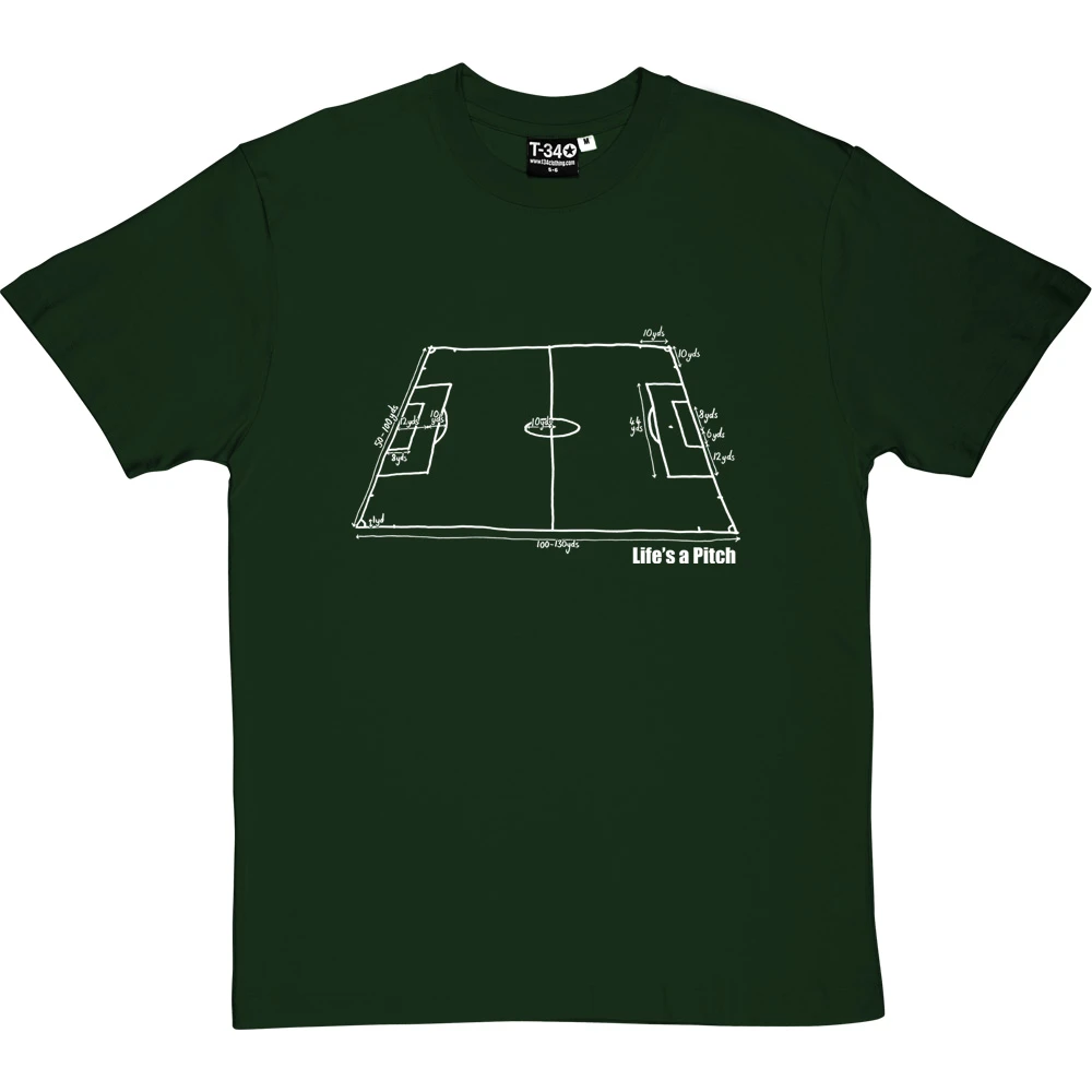 Life's A Pitch (Football) T-Shirt 10 Life's A Pitch (Football) T-Shirt - Image 10