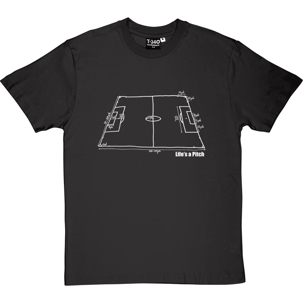 Life's A Pitch (Football) T-Shirt 15 Life's A Pitch (Football) T-Shirt - Image 15