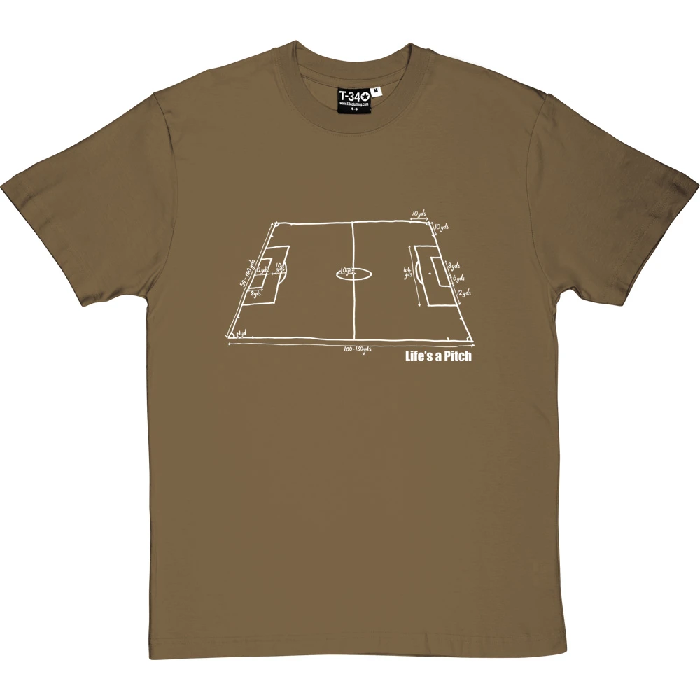 Life's A Pitch (Football) T-Shirt 13 Life's A Pitch (Football) T-Shirt - Image 13