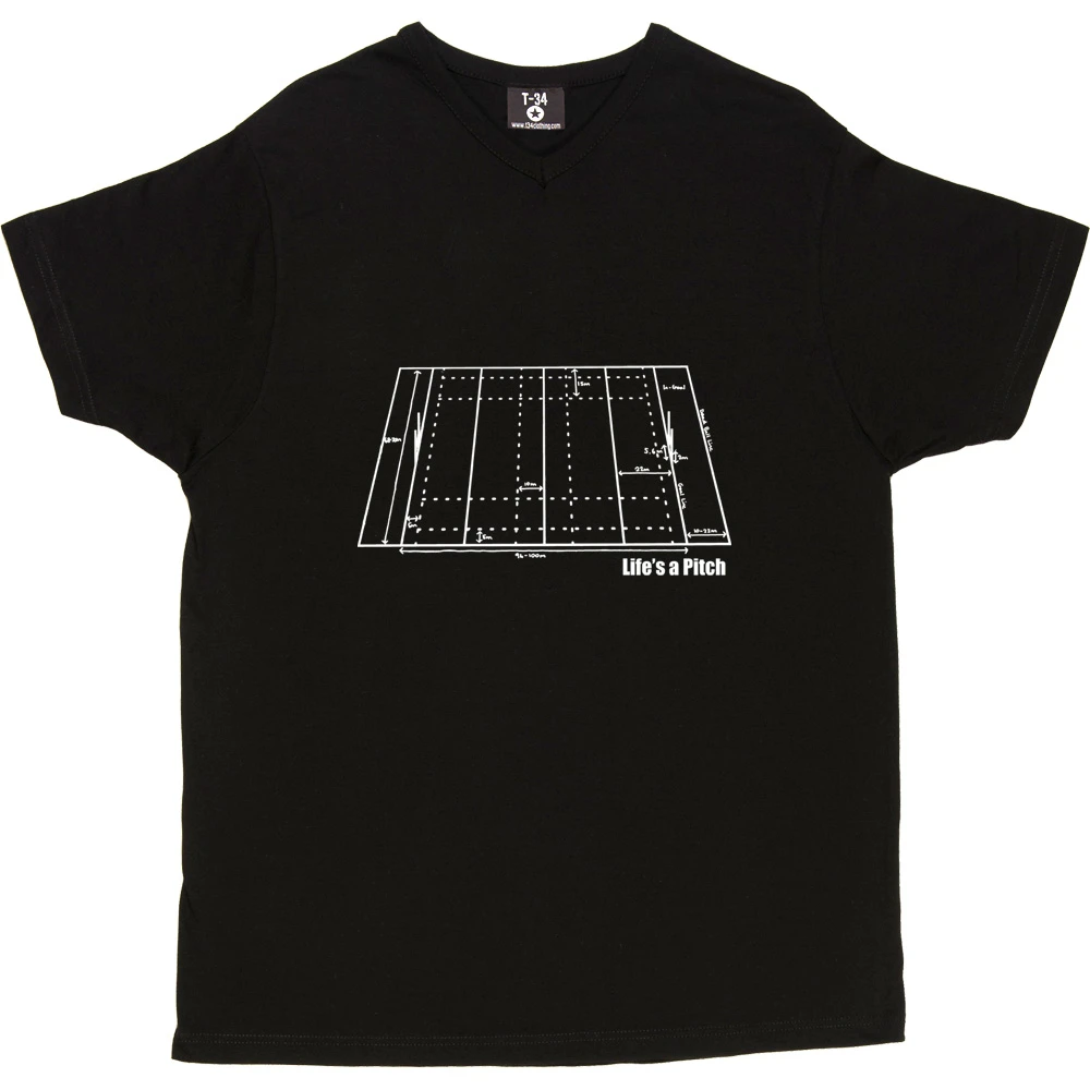 Life's A (Rugby) Pitch T-Shirt 15 Life's A (Rugby) Pitch T-Shirt - Image 15
