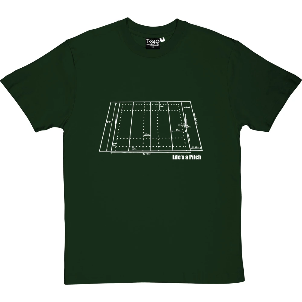 Life's A (Rugby) Pitch T-Shirt 9 Life's A (Rugby) Pitch T-Shirt - Image 9