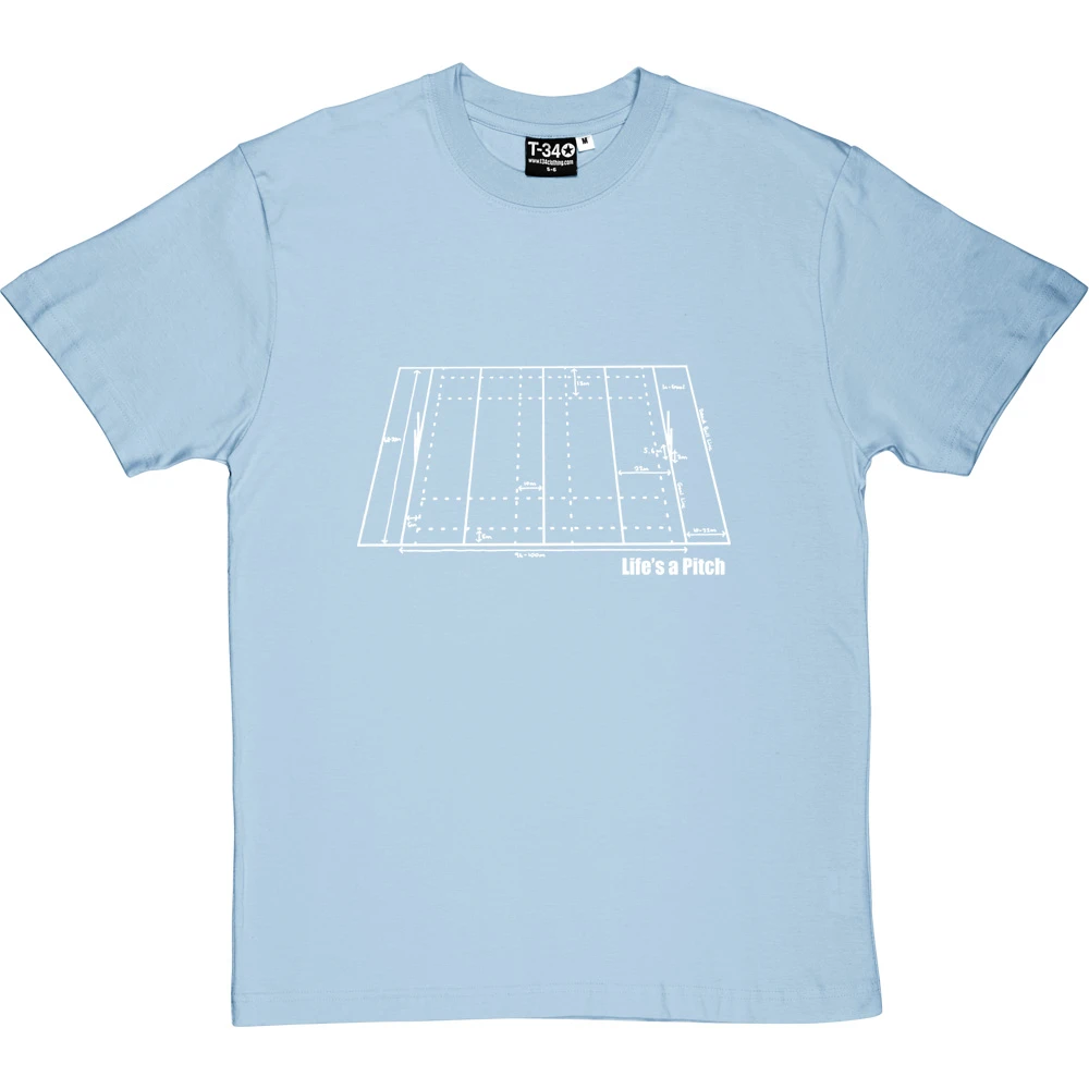 Life's A (Rugby) Pitch T-Shirt 12 Life's A (Rugby) Pitch T-Shirt - Image 12