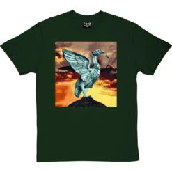 Liver Bird At Sunset By Hadrian Richards T-Shirt -Tshirt Store liver bird at sunset tshirt bottlegreentshirt